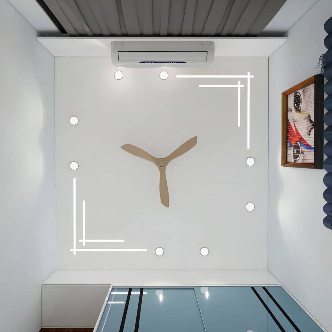 Modern Living Room Ceiling